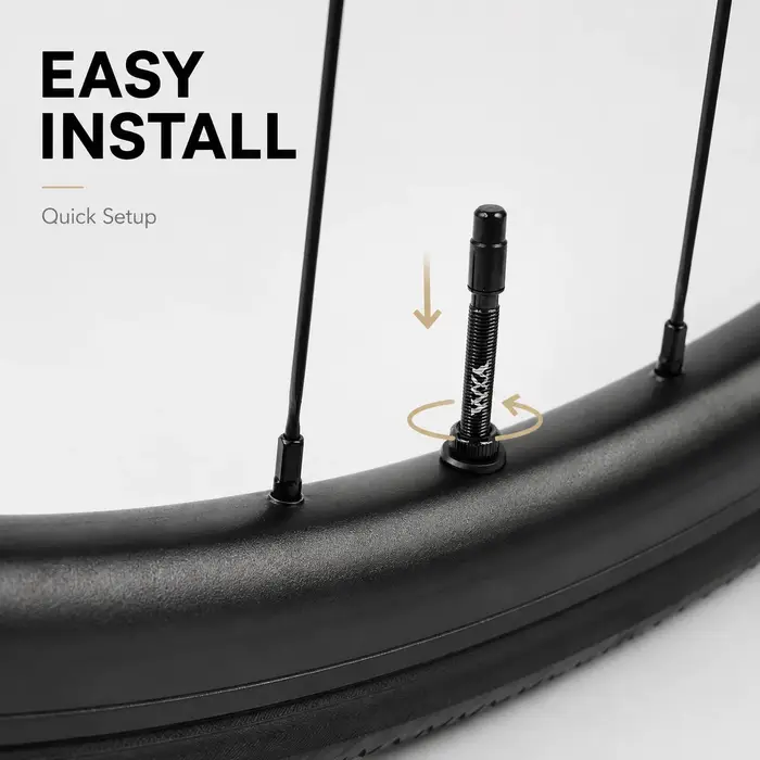 Valves tubeless VXM 45 65 85 mm en alliage d'aluminium