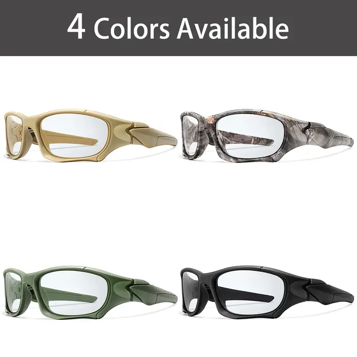 Lunettes de soleil de cyclisme photochromiques pour hommes