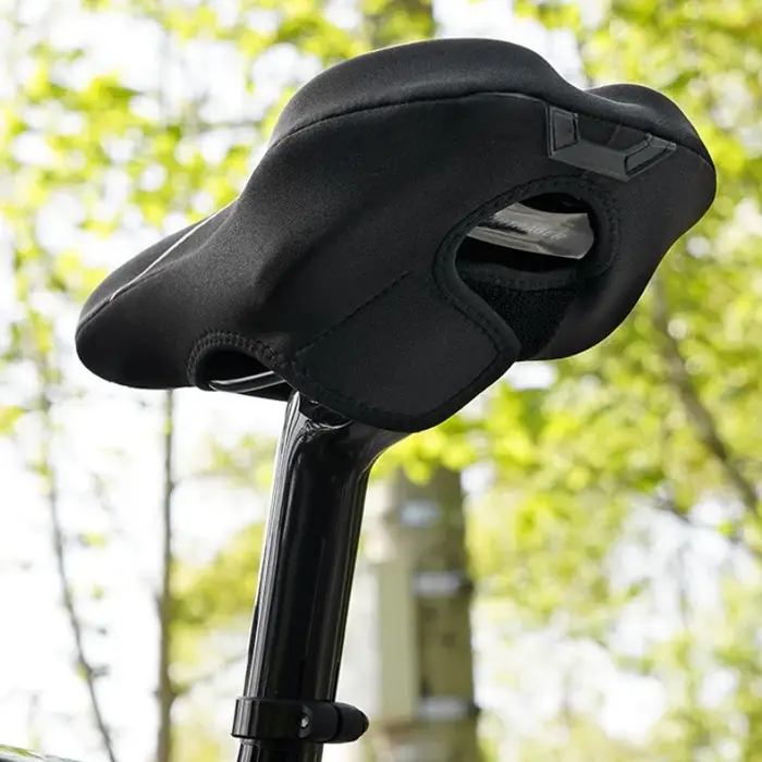 Coussin de siège de vélo confortable – Housse de selle rembourrée en gel pour exercices