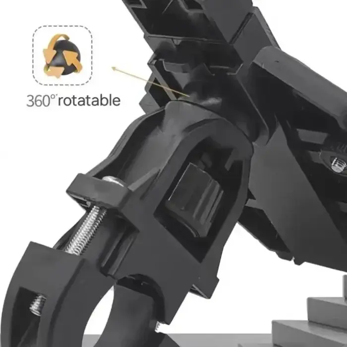 VIKEFON universel nouveau support de téléphone portable à huit griffes amélioré pour moto Scooter ATV vélo e-bike