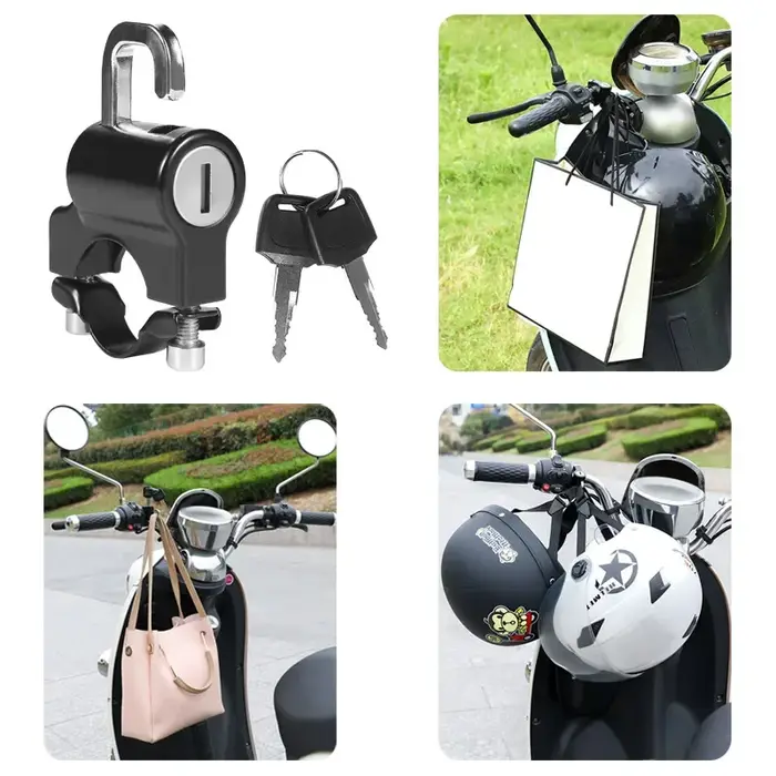 Serrure de casque de vélo électrique