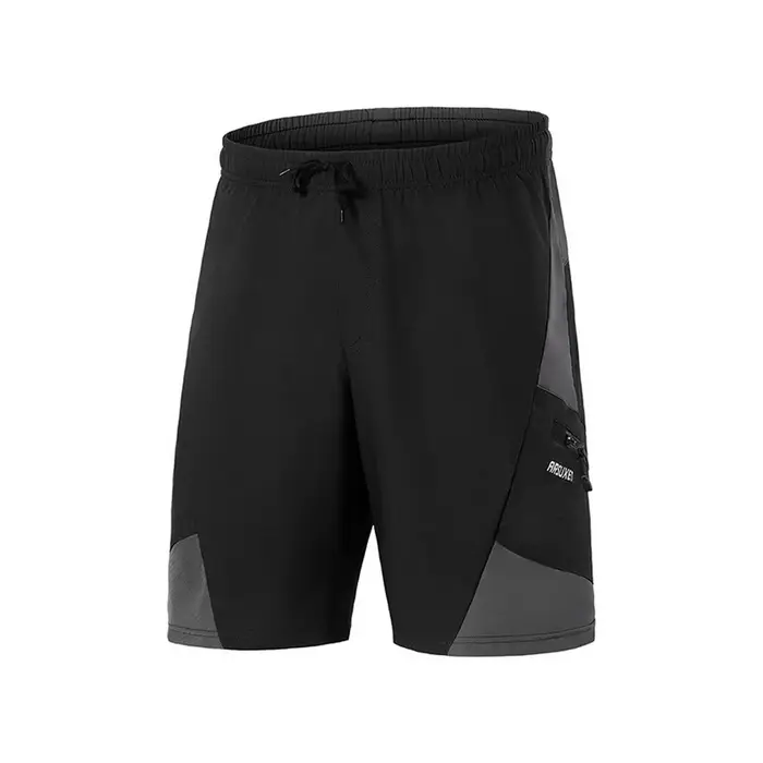 ARSUXEO Short de cyclisme d'été 2 en 1 pour homme avec coussin en silicone