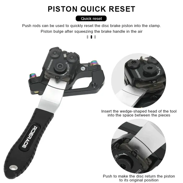 RIDERACE clé de Correction de frein à disque de vélo vtt outil d'alignement du Rotor