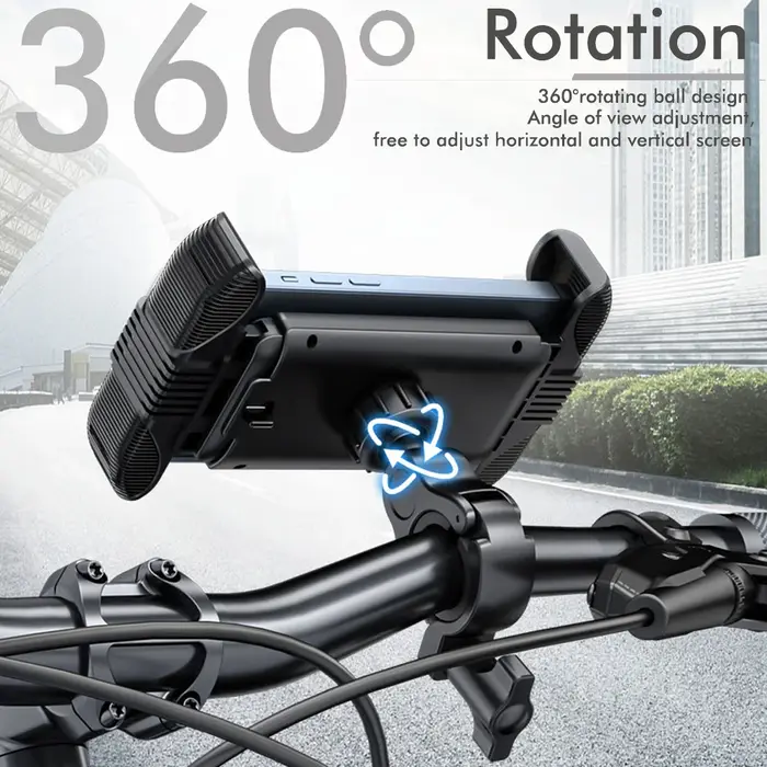 Support de téléphone de vélo pour rétroviseur de moto