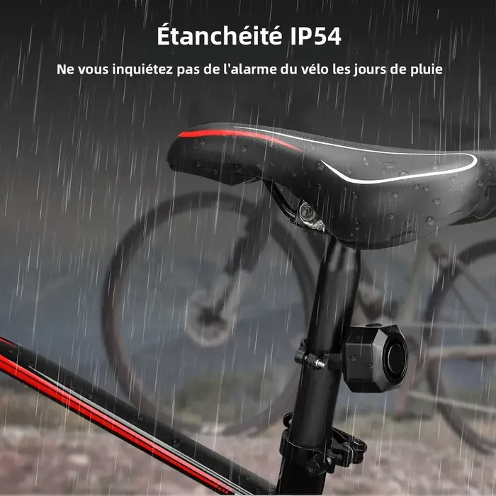Alarme de vélo sans fil