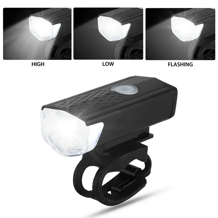 Vélo vélo lumière USB LED Rechargeable ensemble vtt vélo de route avant arrière phare lampe lampe de