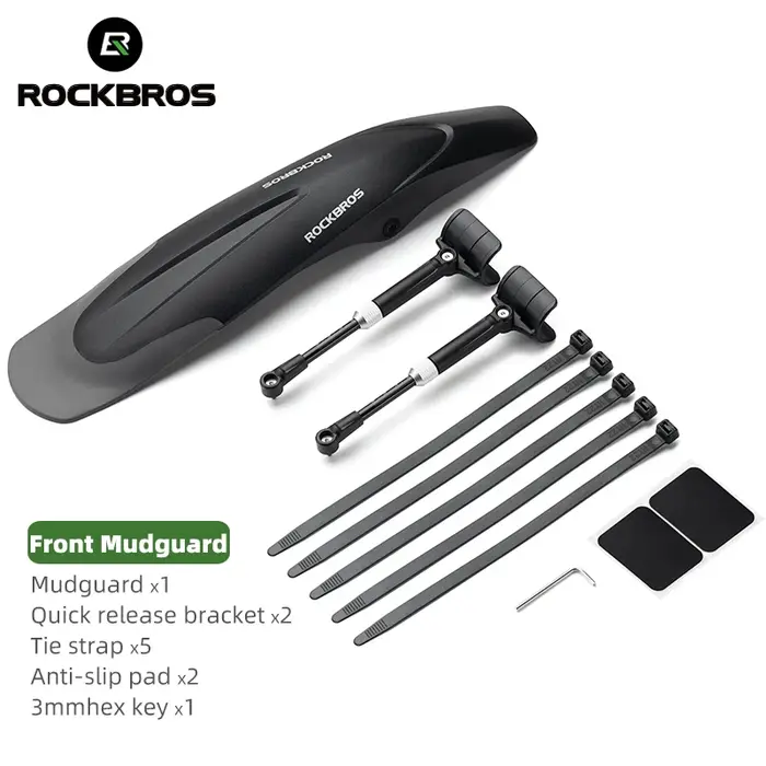 ROCKBROS VTT garde-boue élargir dégagement rapide 26-29 pouces Durable Installation innovante garde-
