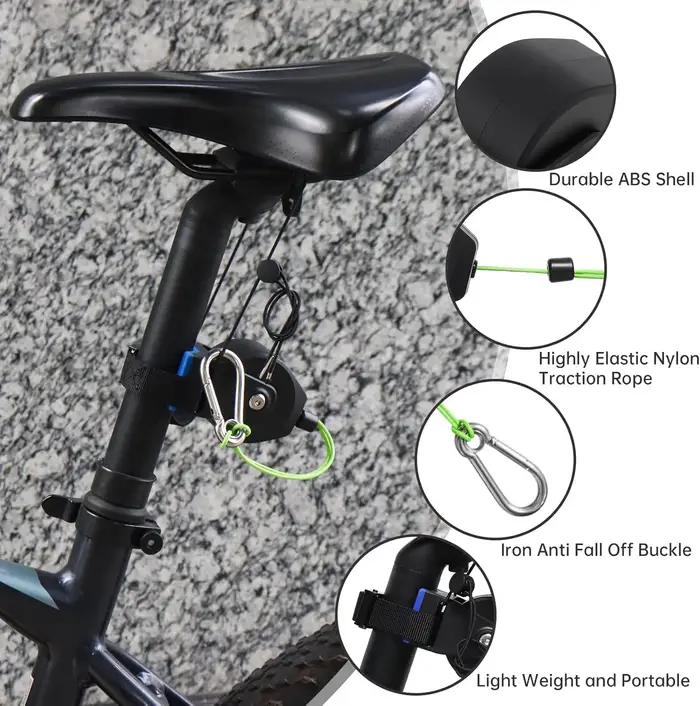 Remorque de vélo extensible - Système
