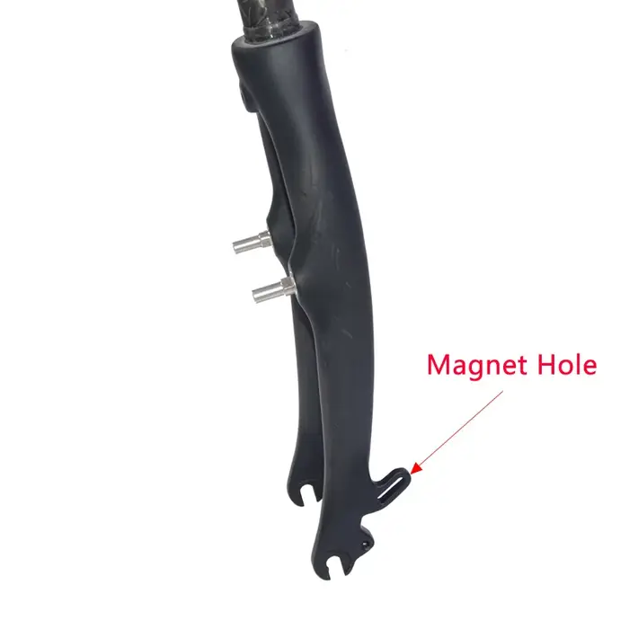 Vélo pliant UD fourche avant entièrement en Fiber de carbone V + C frein 20er 406/451 74mm