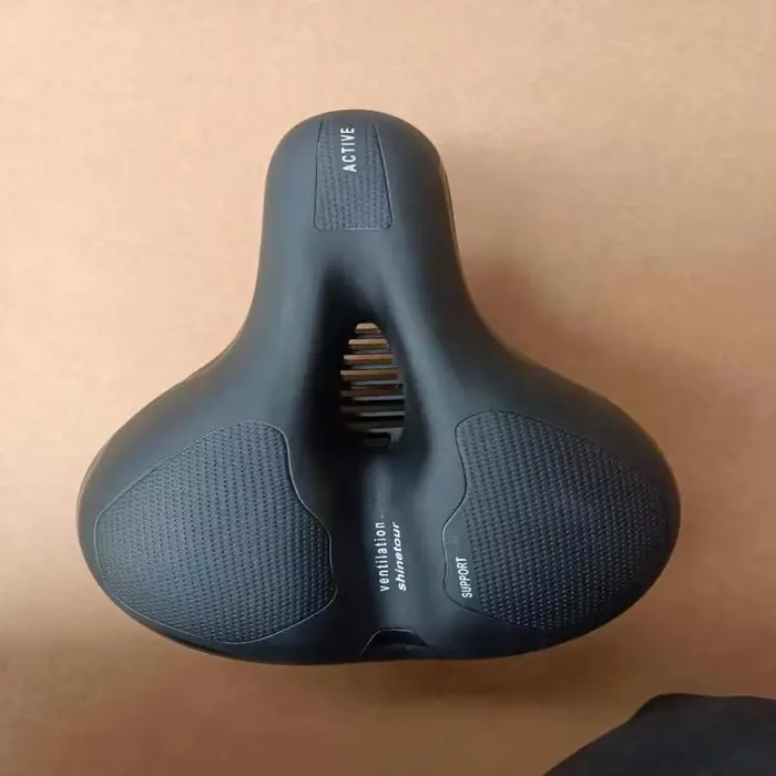 Hollow Breathable Bike Seat Shock Absorbing Comfort Big Butt Bicycle For Men Women Road Cycling Saf