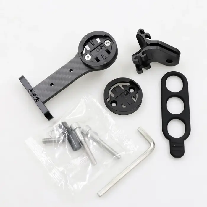 Support de vélo Garmin en carbone, compatible avec les accessoires de vélo Garmin Bryton, support de