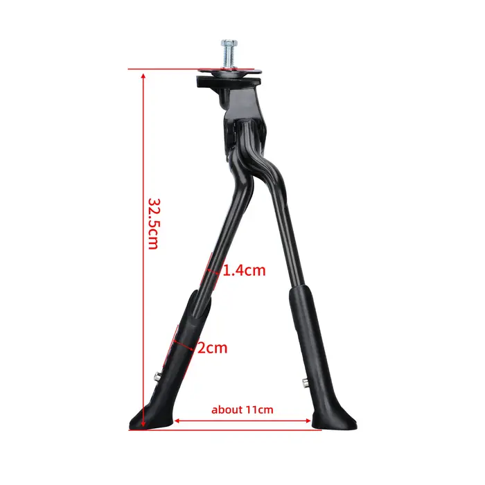 LP Litepro Double Support béquille de vélo hauteur réglable en alliage d'aluminium pour vélo de rout