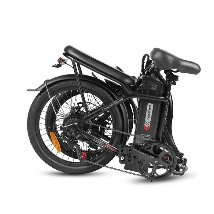 Vélo électrique de style pliable léger 350W36V12AH batterie montagne e-bike 20 pouces gros pneu ville voyage