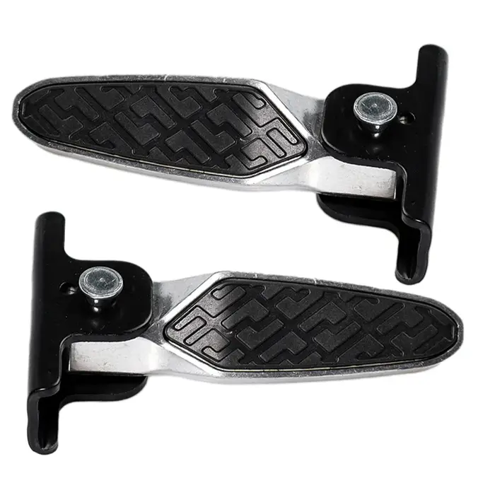 1 paire de repose-pieds pliables pour vélo électrique