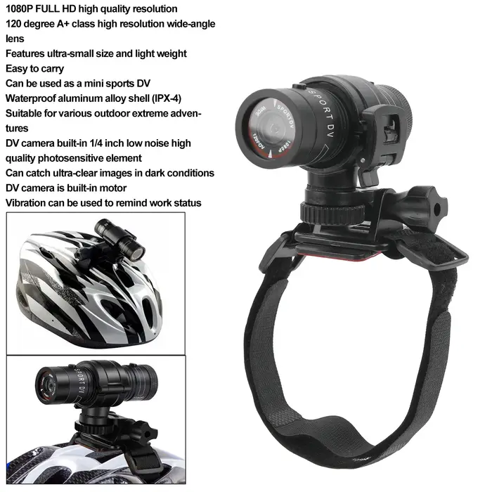Enregistreur vidéo HD pour moto