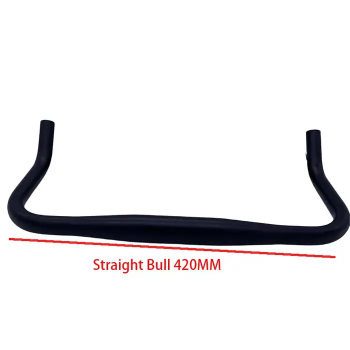 Guidon Aero Bullhorn 420×31.8×22.2 - Aluminium ultra léger pour vélos Fixie et de route! # CyclingUpgrade