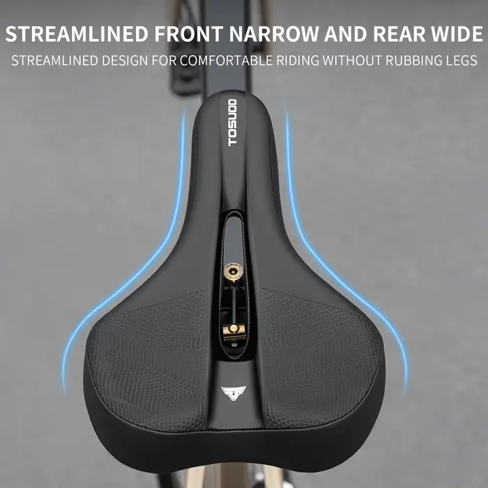 Selle de vélo TOSUOD ultralégère et confortable