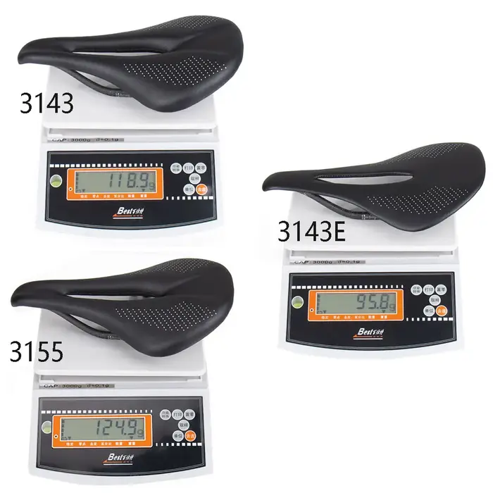 ELITA ONE selle en carbone Super légère 240x143/155mm 96g vtt vélo de route coussin en cuir siège de
