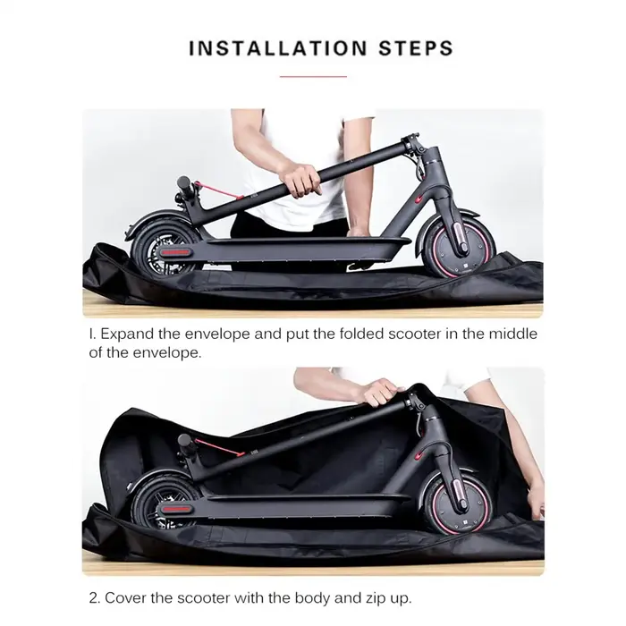 Sac de transport pliable pour trottinette électrique