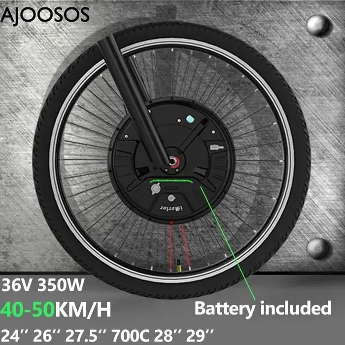 Kit de conversion de vélo électrique tout-en-un 40 km/h