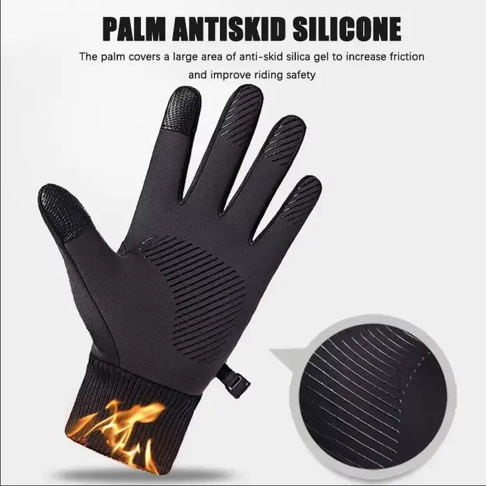 Gants de cyclisme chauds