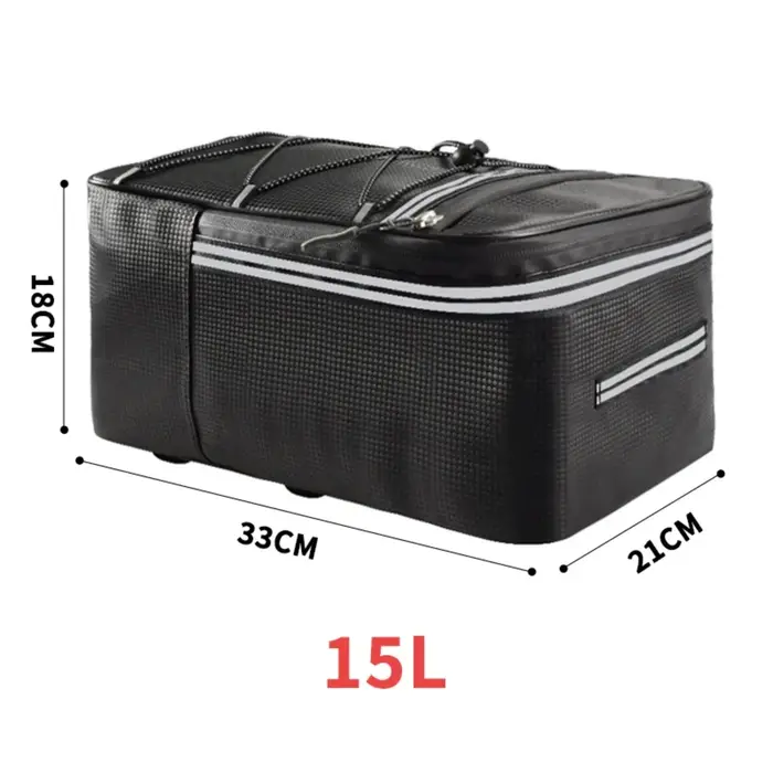 Porte-bagages de vélo, sac de siège arrière pour vélo, sac de voyage étanche pour vélo de montagne VTT, sacs de rangement, accessoires