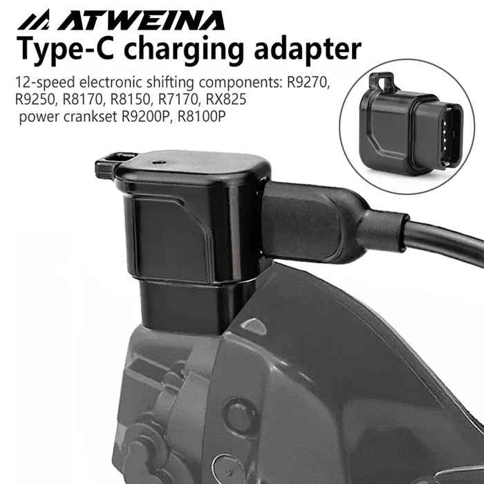 Adaptateur de chargeur de vélo USB-C rapide et Compact