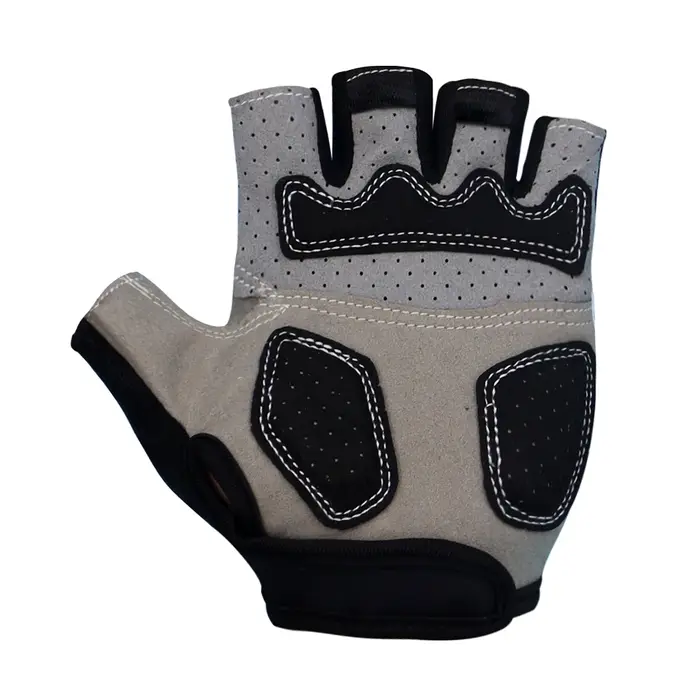 DUVEL-Gants de cyclisme classiques, demi-doigts courts, coussinets en gel antidérapants, respirants, sports de plein air, gants de vélo VTT, noir, rouge,