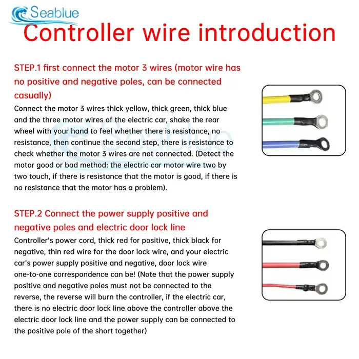 Contrôleur de moteur sans balais pour vélo électrique 36V/48V 500W 30A