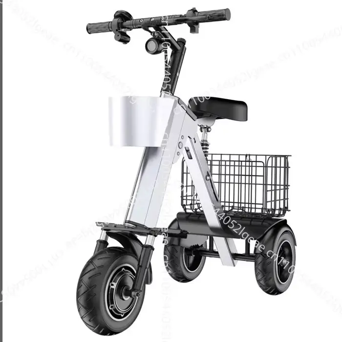 Scooter électrique pliable léger 48V pour deux personnes