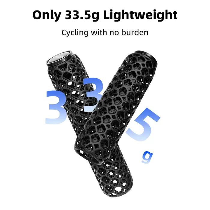 ESLNF poignées de guidon de vélo imprimées en 3D poignée de VTT en nid d'abeille