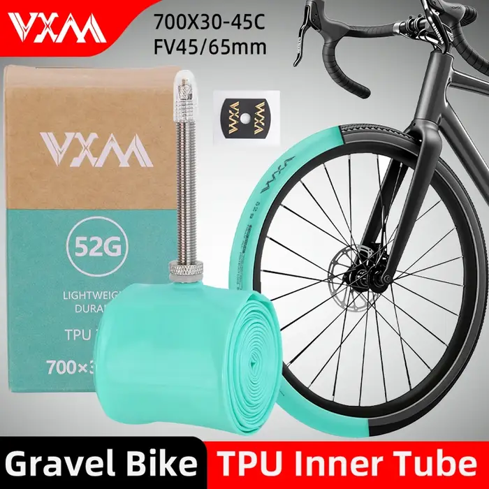 Chambres à air de vélo de route VXM ultra-légères en TPU 700x30-45C