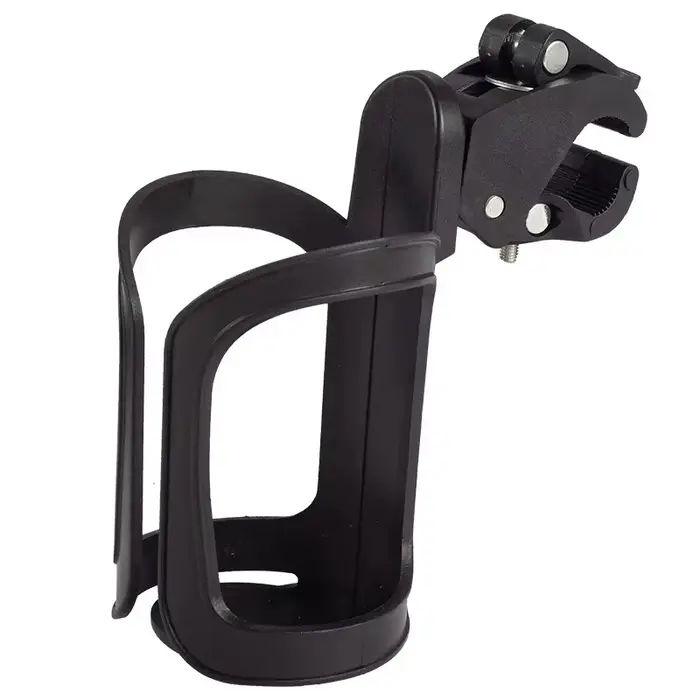 Porte-bouteille d'eau réglable pour poussette - 360 °   Cage de vélo rotative pour accessoires de po
