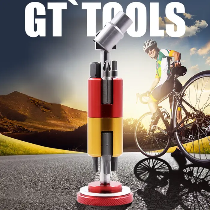 Ensemble d'outils de réparation multiples pour vélo de route et de montagne