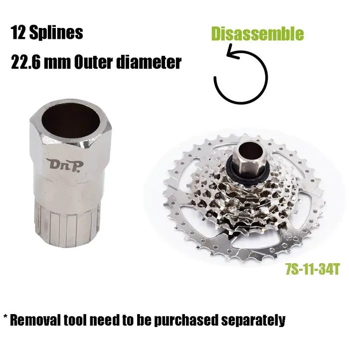 DRIFT MANIAC – roue libre à 7 vitesses, 11-34T 7 Spd, pignon pour vélo électrique