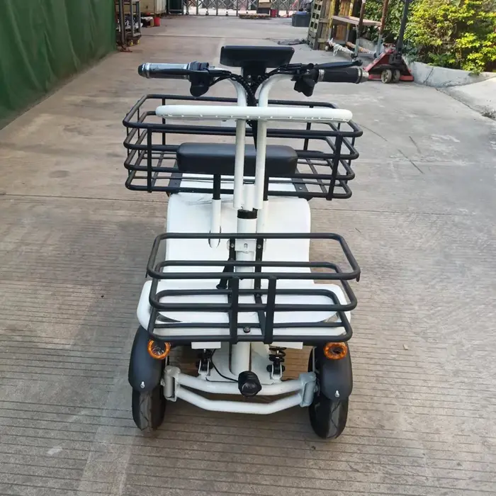 Tricycles électriques de cargaison à grande vitesse de roue de vélo de chargement électrique de mobilité 48V 1000W 4 roues