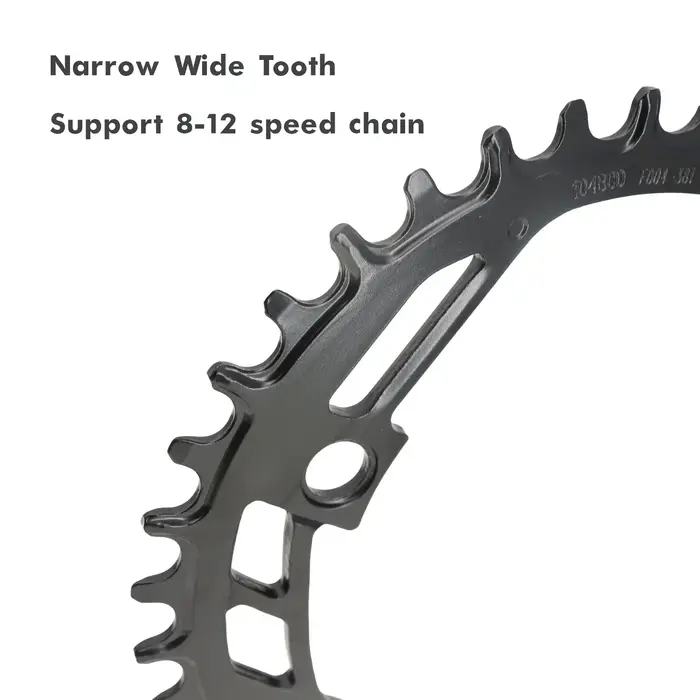 Prowheel-Plateau de vélo rond en acier