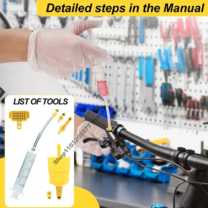 Kit d'outils de réparation de frein de vélo de route VTT