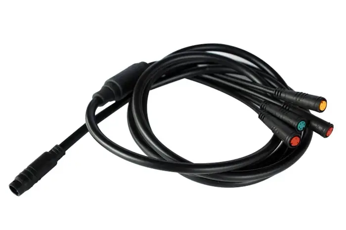 Câble étanche pour vélo électrique Julet 1 à 4 câble principal 8 broches pour afficher l'accélérateur de frein accessoires de vélo électrique