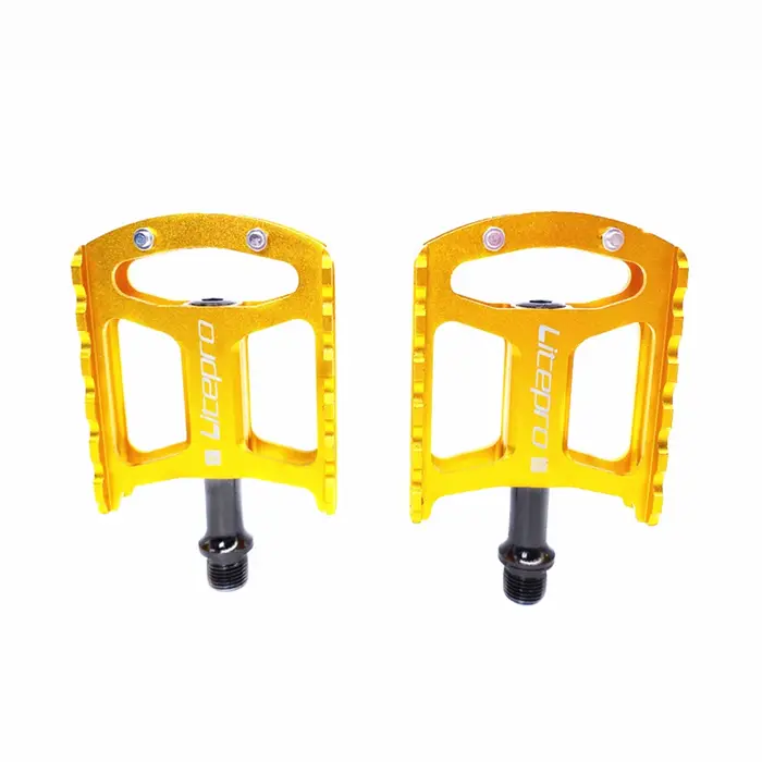 Litepro-Pédales en alliage d'aluminium pour vélo pliant Bromsilice