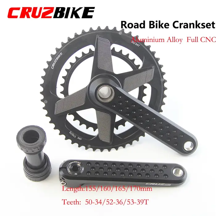 Pédalier de vélo de route CRUZbike 155/160/165/170 mm