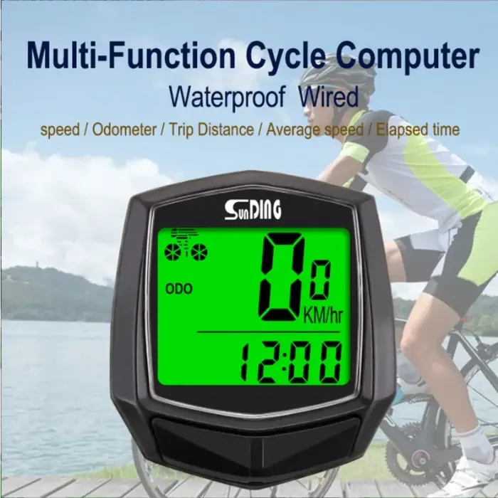 Compteur de vitesse de vélo étanche