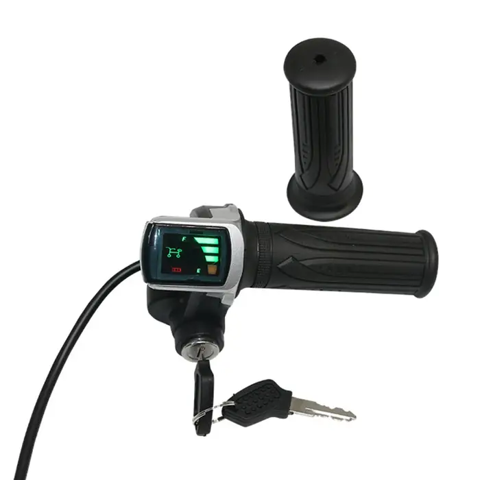 Poignée d'accélérateur torsadée pour vélo électrique