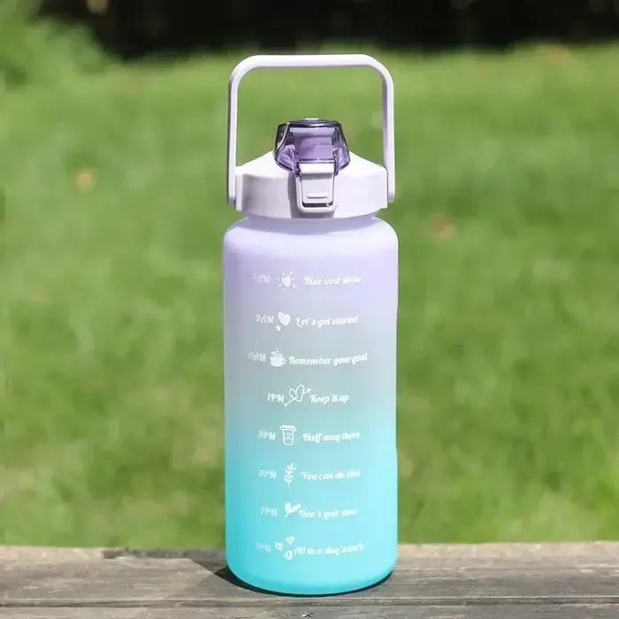 2L vélo bouteille d'eau étanche vtt vélo de route bouteille d'eau Sports de plein air en plastique P