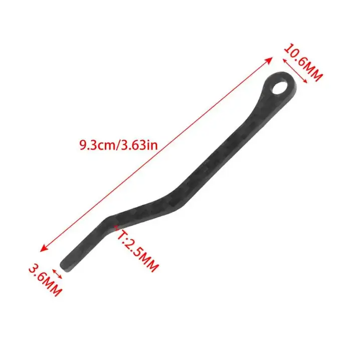Guide-chaîne en fibre de carbone pour vélo de route