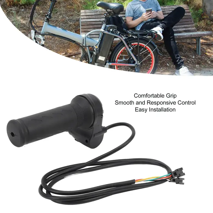 Poignée d'accélérateur de vélo électrique