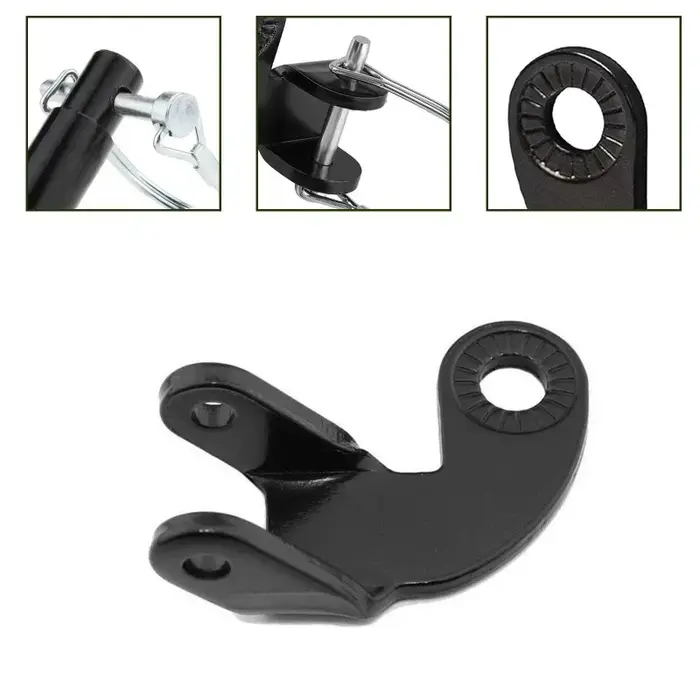 Promotion : 1 pièce - Raccord d'attelage pour remorque de vélo - Outil de haute qualité pour attache de remorques Burley - Attelage en acier
