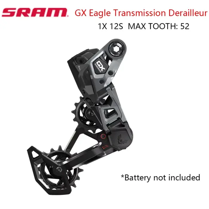 Dérailleur arrière électronique sans fil SRAM GX Eagle Transmission T-Type 1X 12S 12 vitesses pour V