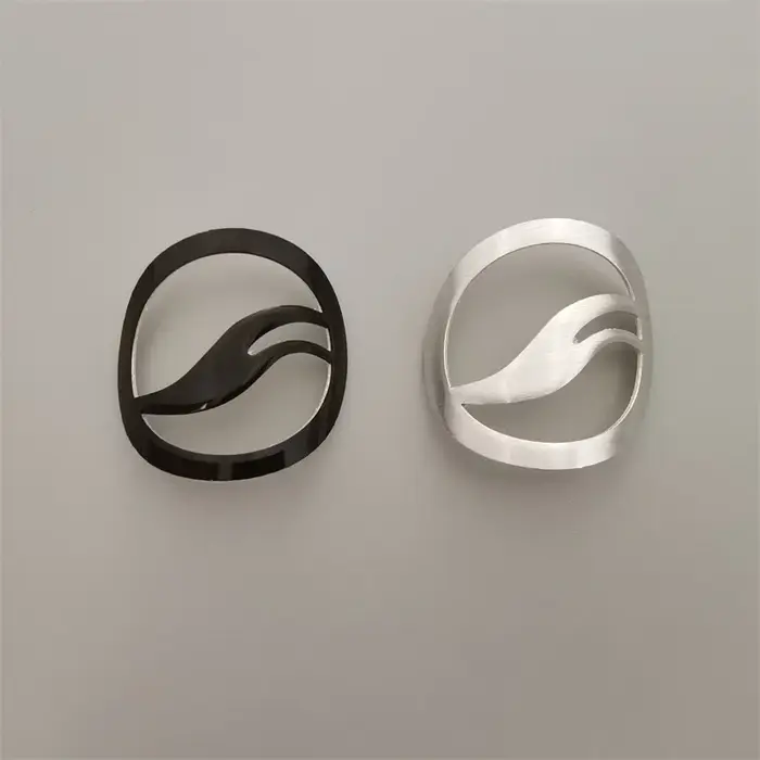 Badge de vélo géant en alliage d'aluminium souple