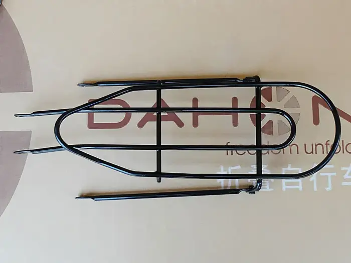 Porte-bagages arrière en acier pour vélo pliant